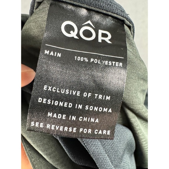 QOR Nylon Hiking‎ Pants Mens Size 32 Green With Pockets - Picture 10 of 12